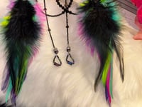 Image 3 of Sapphire Oasis LARGE HOOP