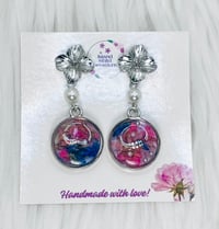 Image 5 of COLORFUL PEARL DANGLES