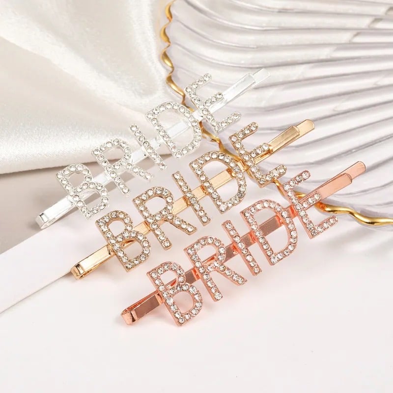 Image of 'Bride' Hair slide