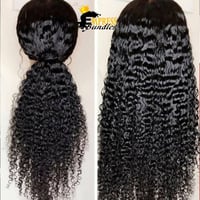 Image 3 of 13x6 HD kinky curly frontal wig