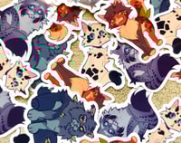 Image 1 of 2" Warriors Medicine Cats Stickers