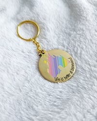 Disneyland life keychain