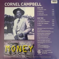 Image 2 of Cornel Campbell - Money Vinyl LP