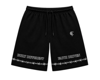 Built different, faith driven shorts 