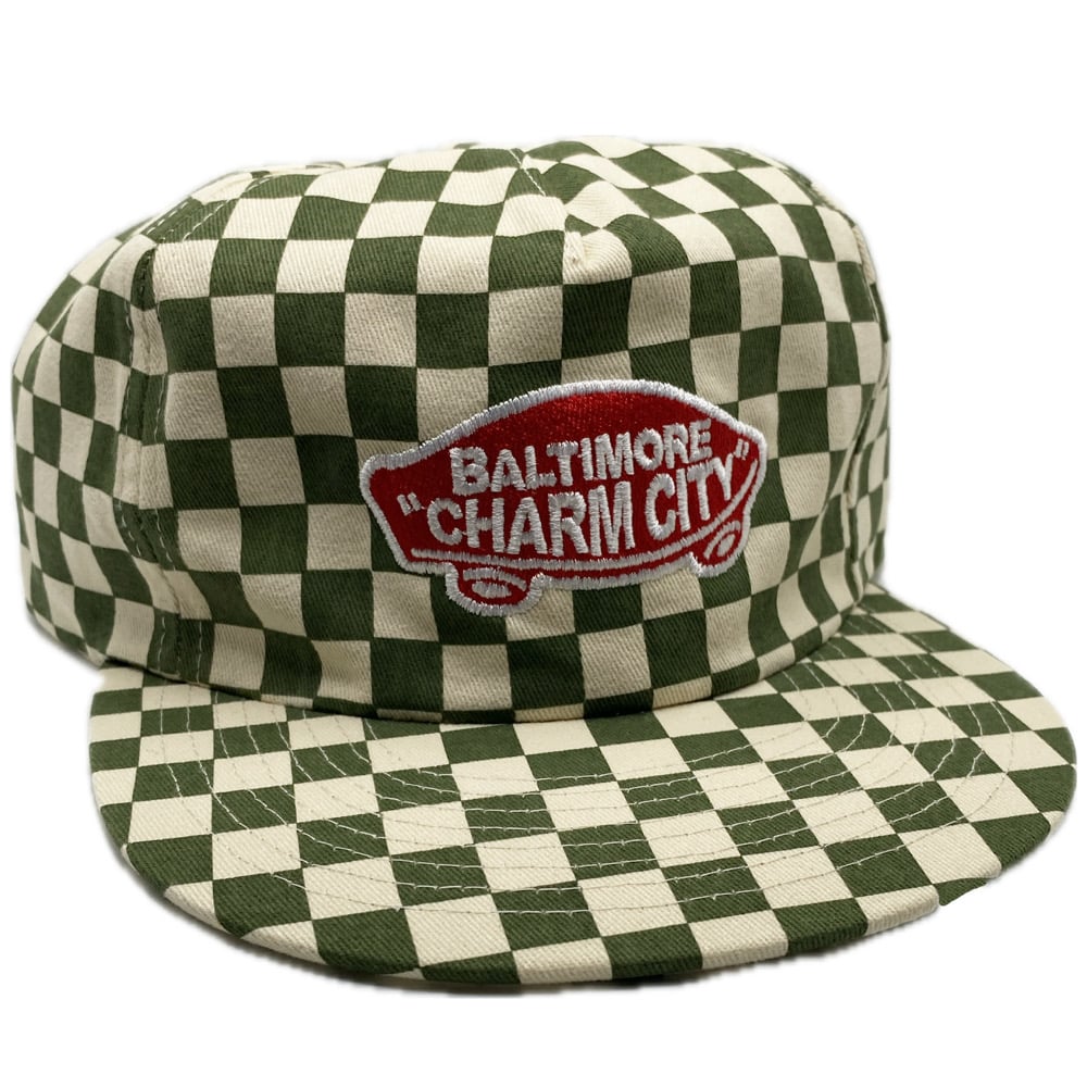 Image of Checkerboard Charm City Hat (free shipping)