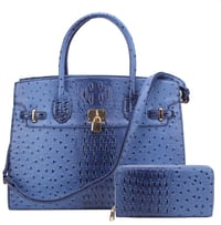 Image 1 of Purse & Wallet Satchel Set