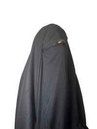 Image 3 of Sahabiyyat 2pc Black Set