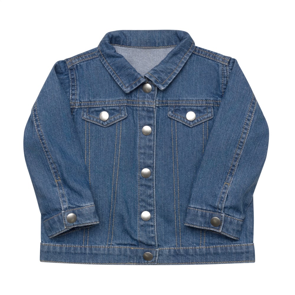 "Plain & Simple" Iconic Baby Organic Jean Jacket