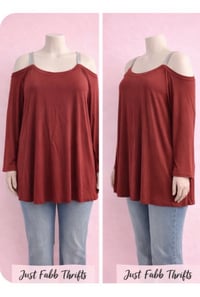 Image 3 of Sz 30/32 Leisure Bedazzled shoulder strap top #712*14 (Gently Used)