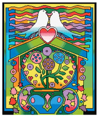 Image 2 of Bird Box Full Size Diamond Painting by Howie Green