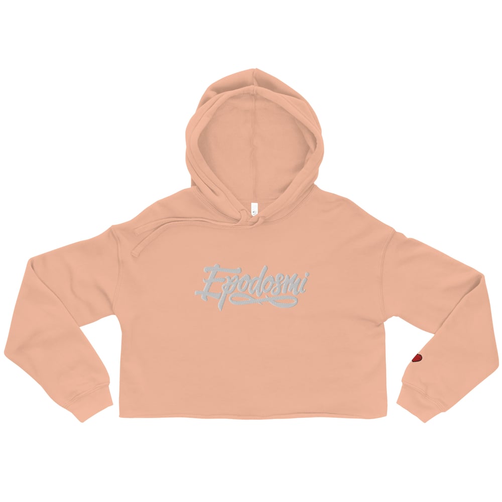 Epodosmi Women’s Crop Hoodie - Large - E Back