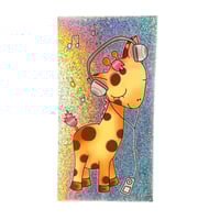 Image 1 of music enjoyer giraffe 