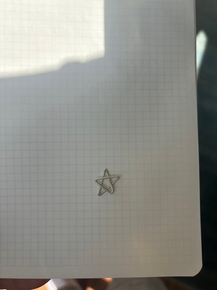 Image of mini venus star charm
