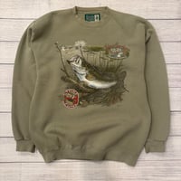 Image 1 of Vintage Strike Zone Bass Crewneck - L