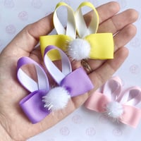 Image 1 of Easter Bunny Hair Clips