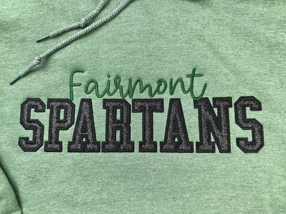 Image of Embroidered Spartans Sweatshirt