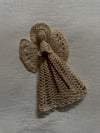 1960s crochet angel tree topper