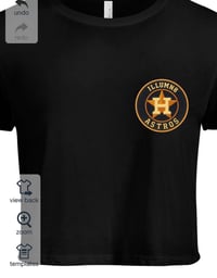 Image 1 of Astros crop Tshirt 