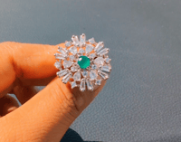 Image 2 of Mimi_American Diamond Adjustable Ring  