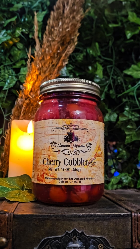 👑The Armored Kingdom Premium Cherry Cobbler (16 OZ)🍒🥧