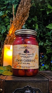 Image 2 of 👑The Armored Kingdom Premium Cherry Cobbler (16 OZ)-Sweet-Premium Ingredients-Homemade Taste