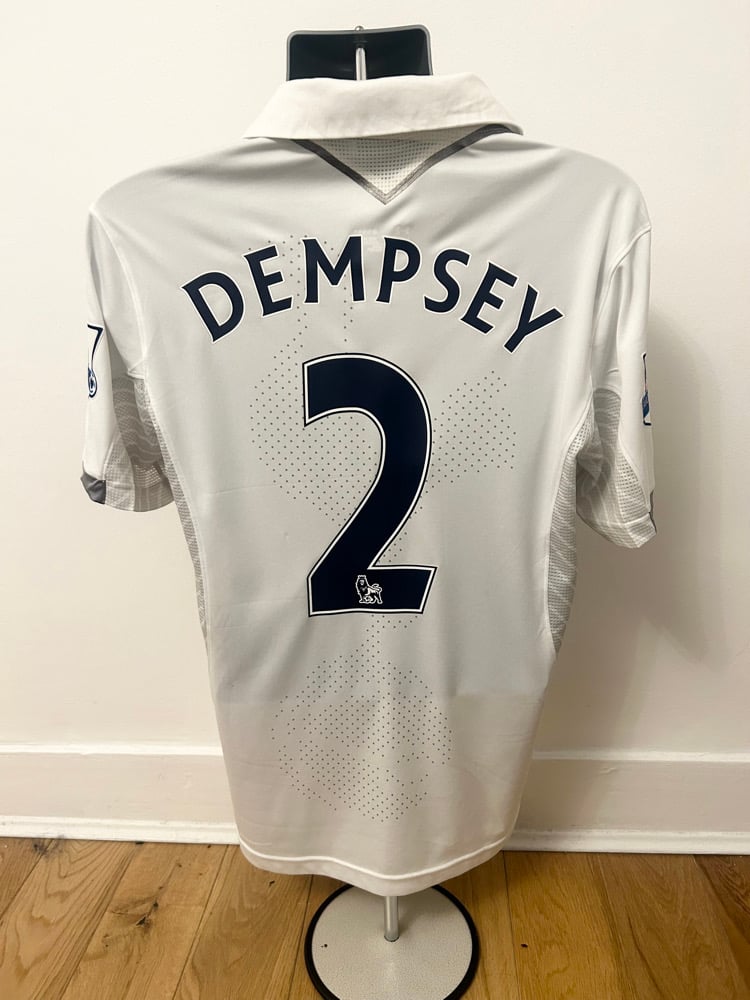 Image of Tottenham Hotspur “DEMPSEY 2” 2012/13 Home Shirt + PL patches (M)