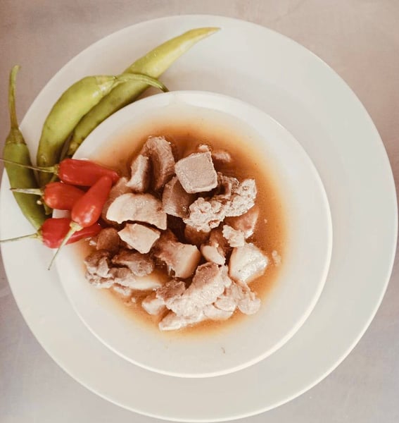 Image of Pork Kilain includes rice and drink with free delivery