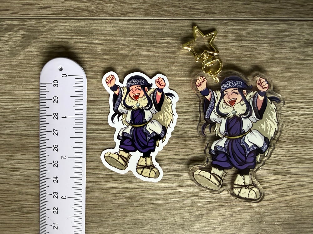 Image of Asirpa Acrylic Charm / Sticker