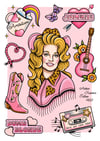 Dolly Flash Print