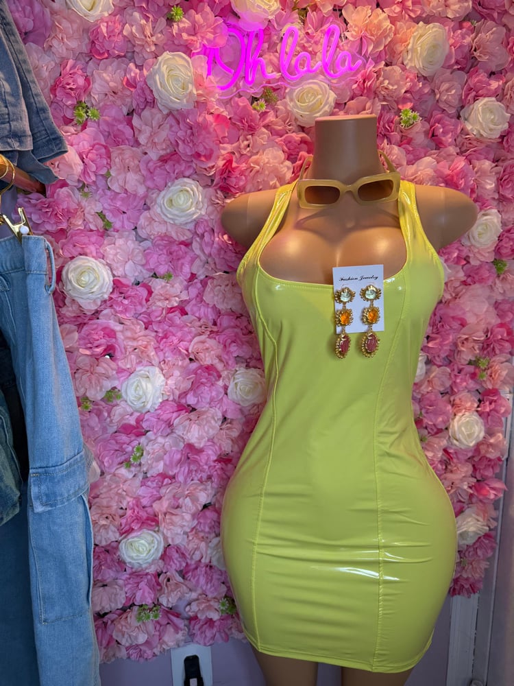 Lime Dress 