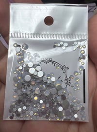 White opal Mix Bling Bag 