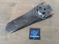 Image 1 of **Blemished Faux Carbon Long Rear Fender 