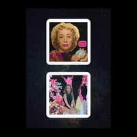 Image 4 of primpin ain't easy/don't kill my vibe set of 2 stickers
