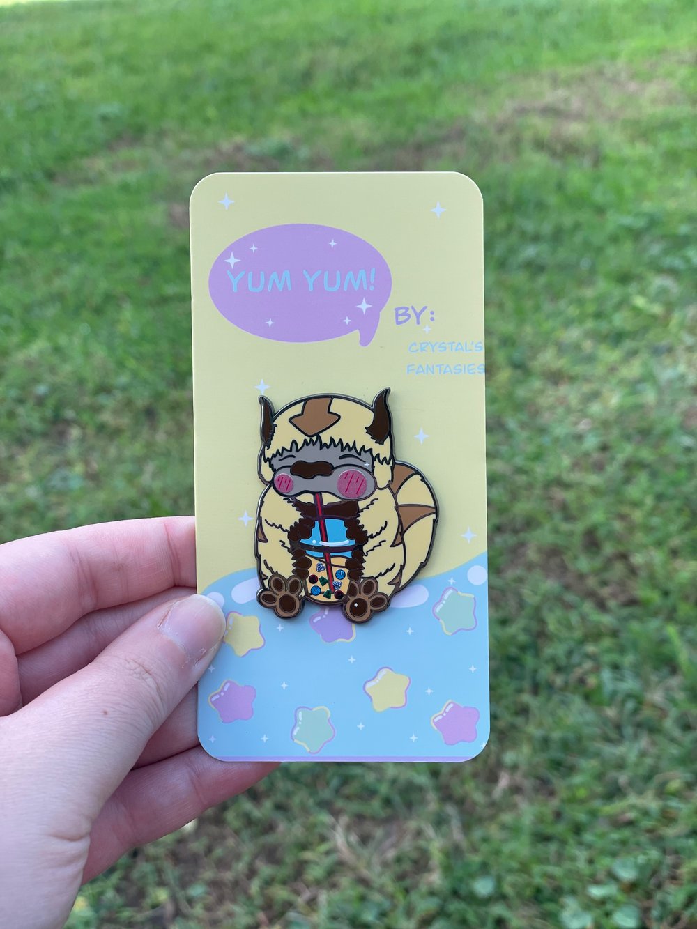 Image of Flying Bison Enamel Pin