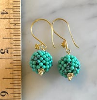 Image 4 of "BERRY" BEAD EARRINGS