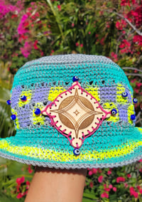 Image 5 of Connected Crochet Cosmic Cap