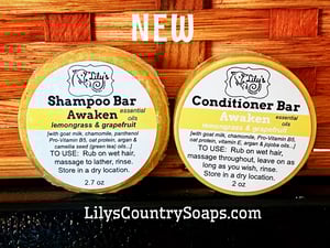 Image of Goat Milk Shampoo Bars & Conditioner Bars
