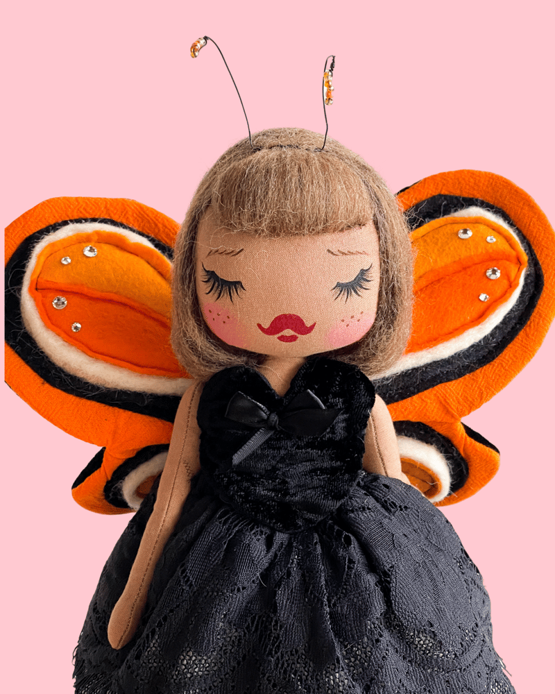 Image of FLY ME AWAY SMALL ART DOLL 3
