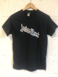 Image 1 of Judas Priest Logo T-shirt (silver)