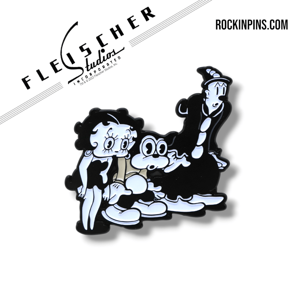 Betty, Bimbo & Koko Enamel Pin | Rockin Pins
