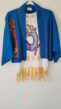 Image 1 of Cosmic Hmong Short Kimono