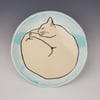Kitty Plate: Turquoise