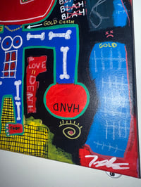 Image 4 of “Liquor, Pain, Numb” an Original Painting by Trey Semcer @AngelsBrigade (16x20 inch) 
