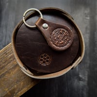 Image 2 of COASTER SET - BROWN/OLIVE