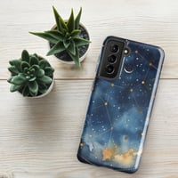 Image 22 of Celestial Constellation Night Sky Stars and Clouds Painting Tough case for Samsung®