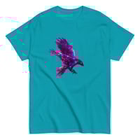 Image 1 of Unisex classic tee, Iridescent Purple Raven Crow Mystical Tee