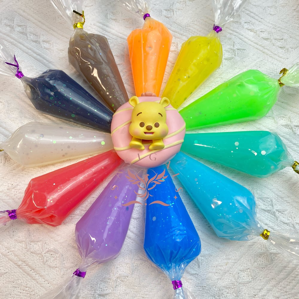 Image of SASIGALS 50g, available in 11 Colours, Jelly Decoden Cream Glue 