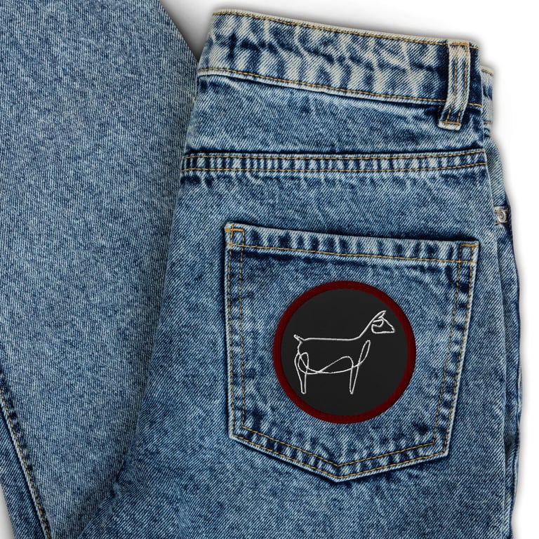 Embroidered Patches - Circular ⌀3 in