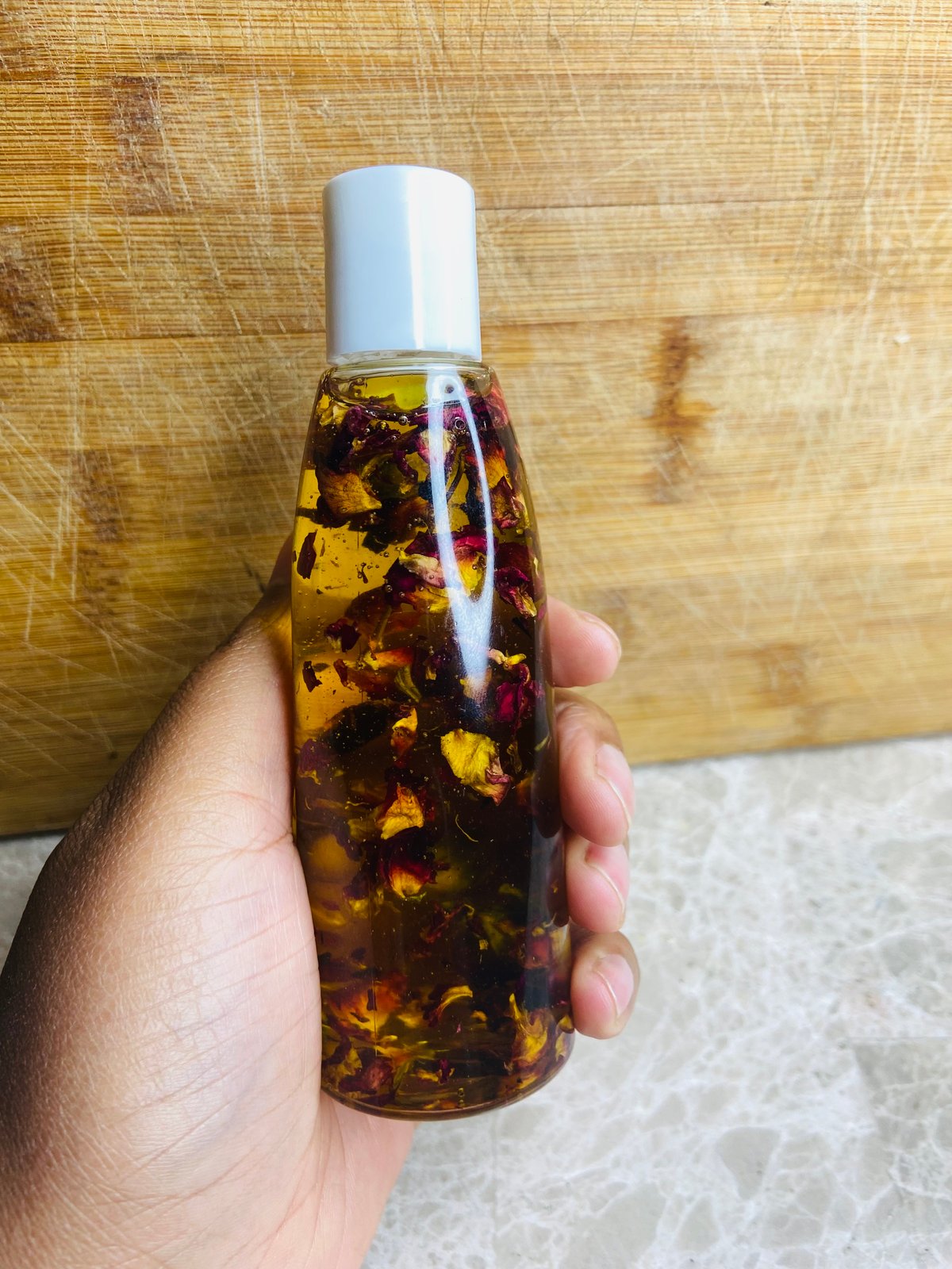 Image of Body Oil with Herbs 4oz 