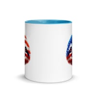 Image 9 of Independence Day Sloth USA Flag Coffee Mug